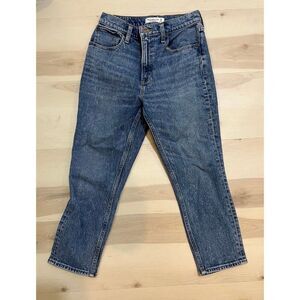 Abercrombie & Fitch Women The 70s Vintage Flare Ultra High Rise Jeans Size 28/6R